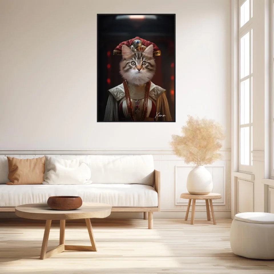 Tableau Animaux Portrait Personnalisé Star Naboo
