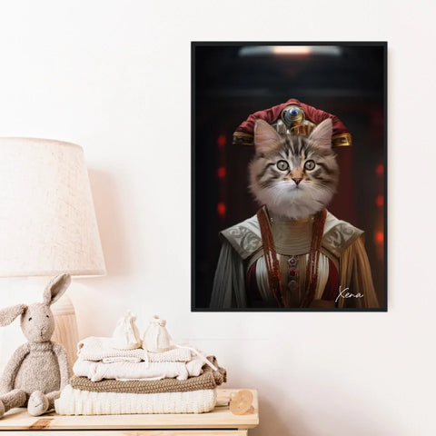 Tableau Animaux Portrait Personnalisé Star Naboo