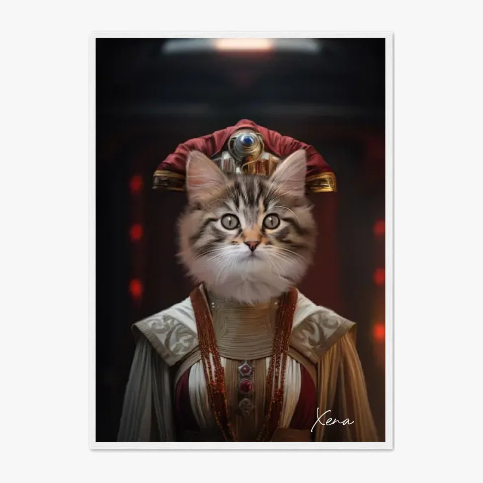 Tableau Animaux Portrait Personnalisé Star Naboo