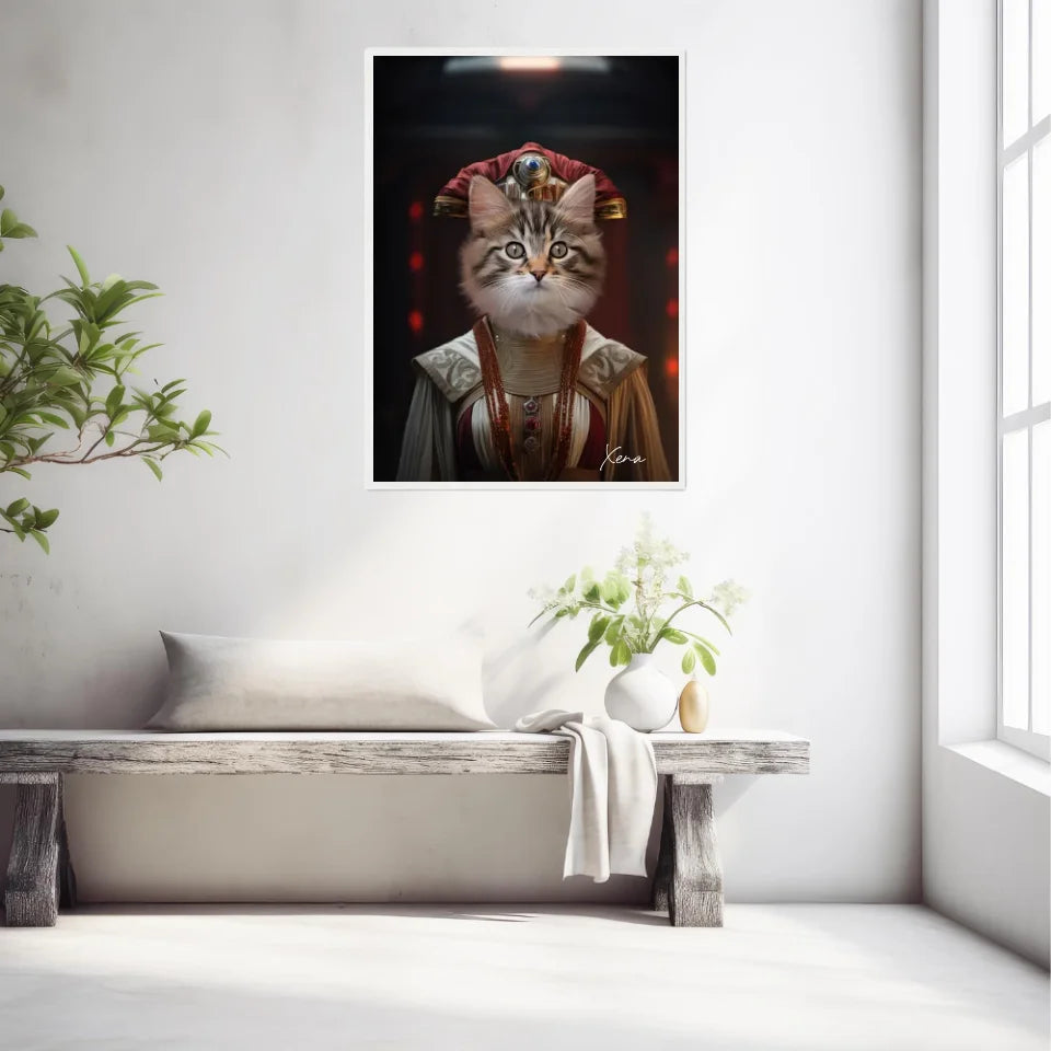 Tableau Animaux Portrait Personnalisé Star Naboo