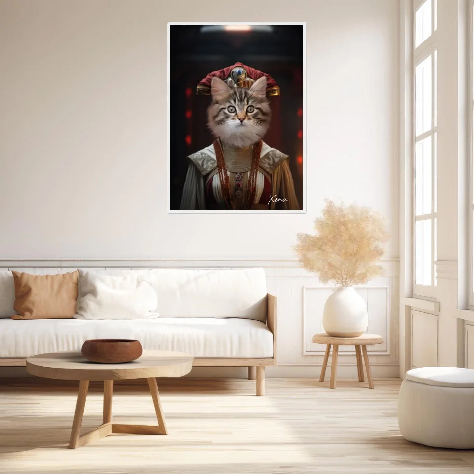 Tableau Animaux Portrait Personnalisé Star Naboo
