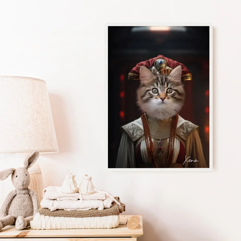 Tableau Animaux Portrait Personnalisé Star Naboo