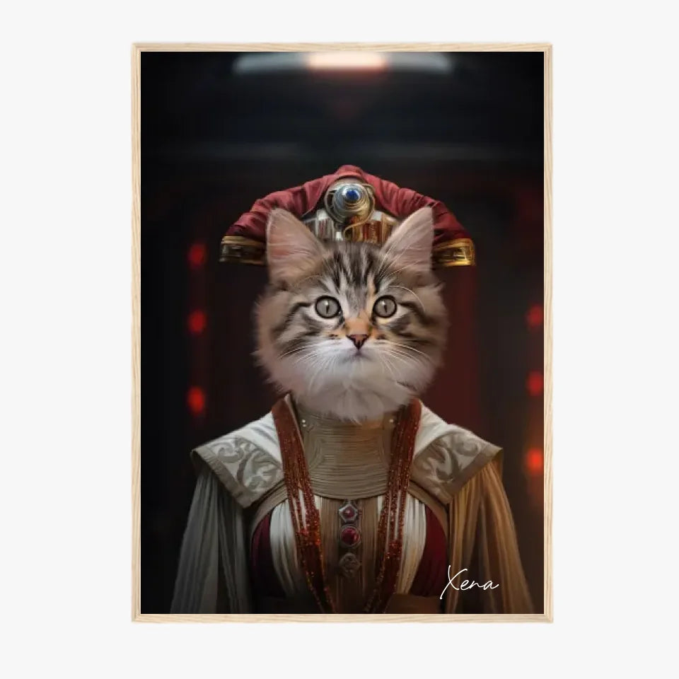 Tableau Animaux Portrait Personnalisé Star Naboo