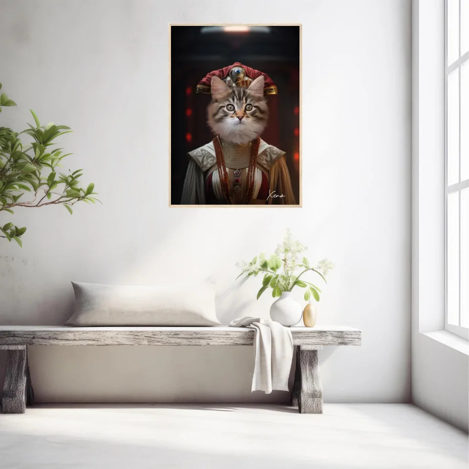 Tableau Animaux Portrait Personnalisé Star Naboo