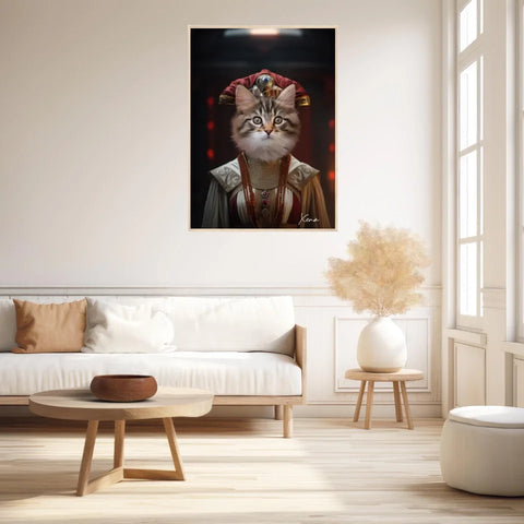 Tableau Animaux Portrait Personnalisé Star Naboo