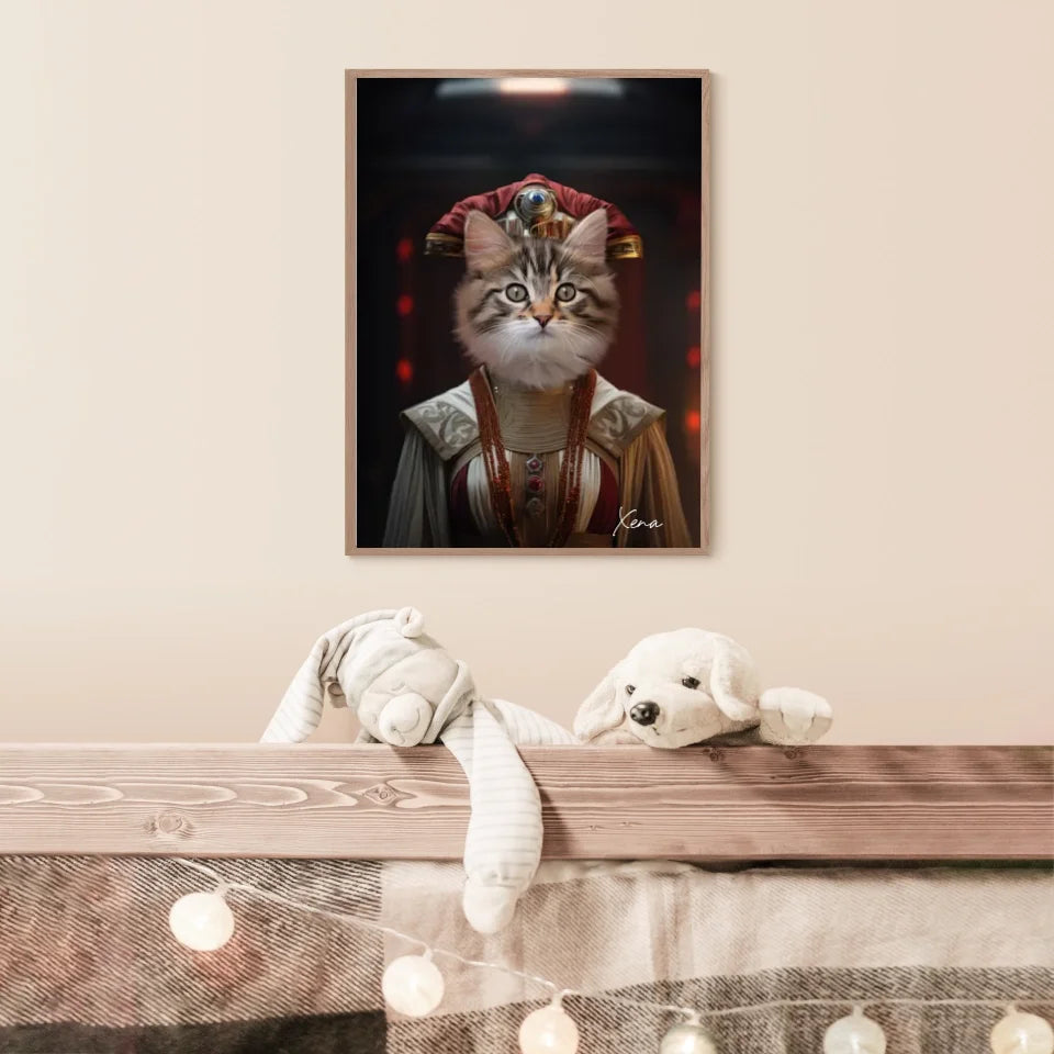 Tableau Animaux Portrait Personnalisé Star Naboo