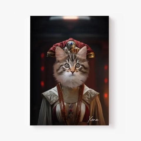 Tableau Animaux Portrait Personnalisé Star Naboo