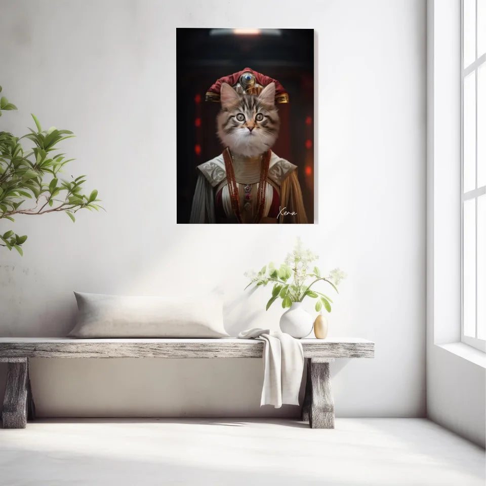 Tableau Animaux Portrait Personnalisé Star Naboo