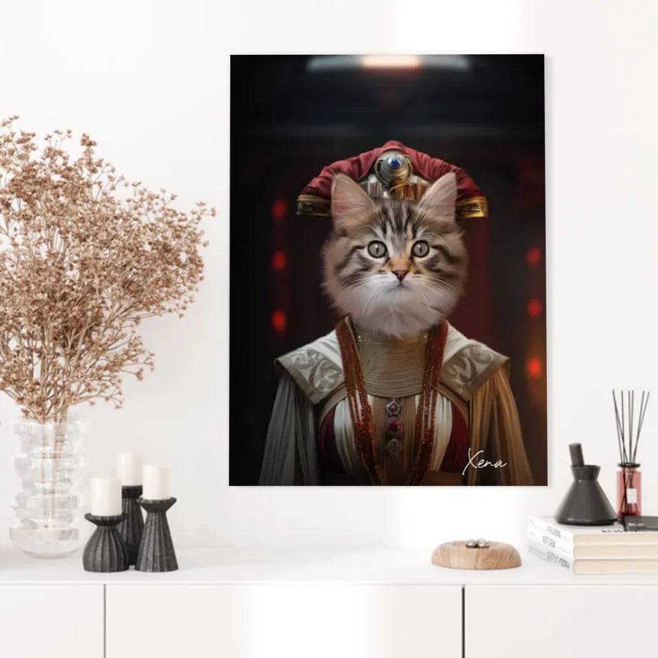 Tableau Animaux Portrait Personnalisé Star Naboo
