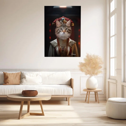 Tableau Animaux Portrait Personnalisé Star Naboo