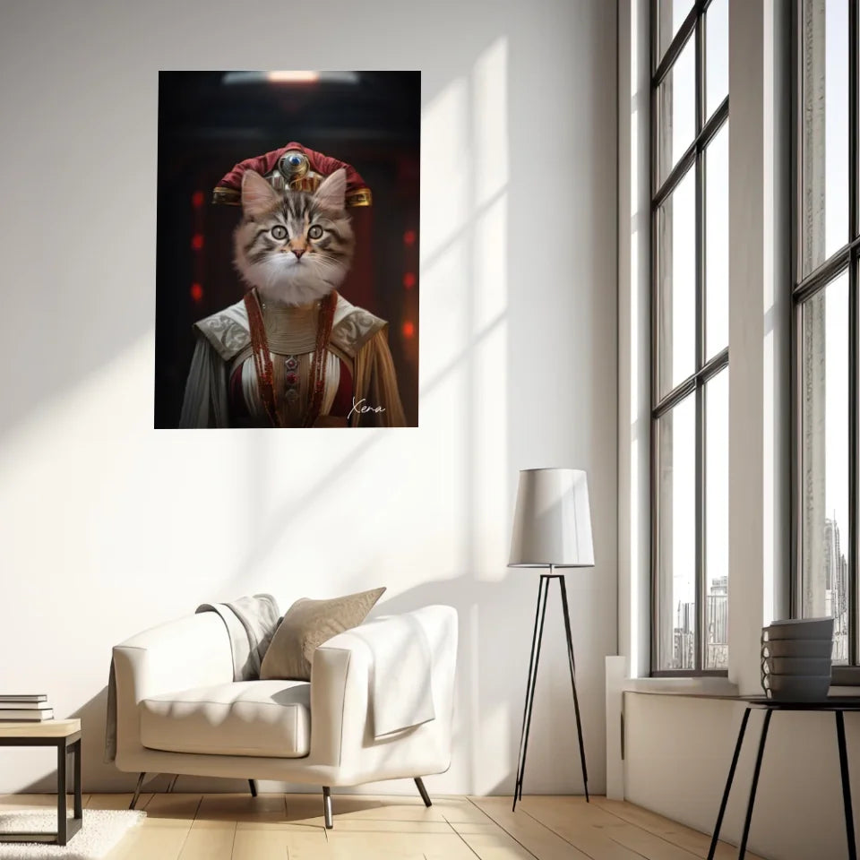 Tableau Animaux Portrait Personnalisé Star Naboo