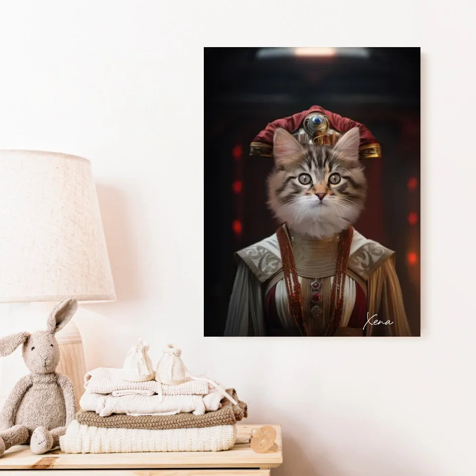 Tableau Animaux Portrait Personnalisé Star Naboo
