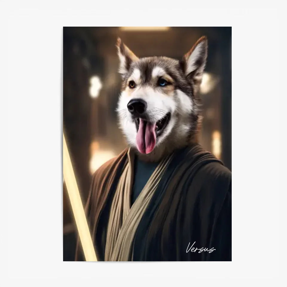 Tableau Animaux Portrait Personnalisé Anakin Skywalker