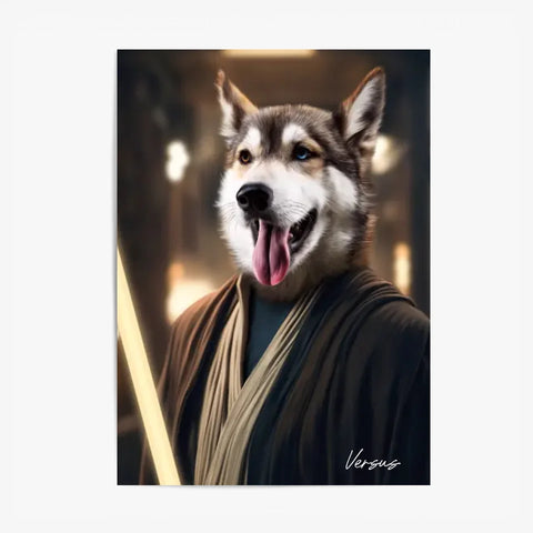 Tableau Animaux Portrait Personnalisé Anakin Skywalker