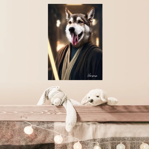 Tableau Animaux Portrait Personnalisé Anakin Skywalker