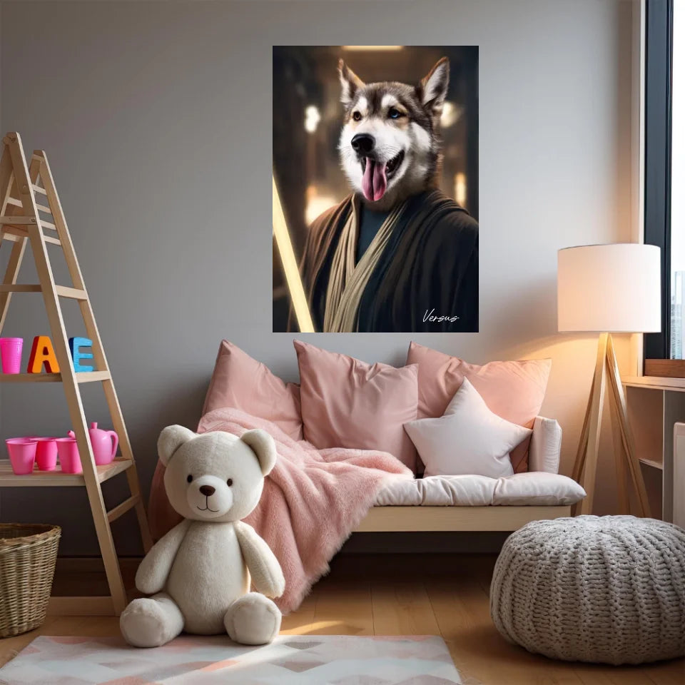 Tableau Animaux Portrait Personnalisé Anakin Skywalker