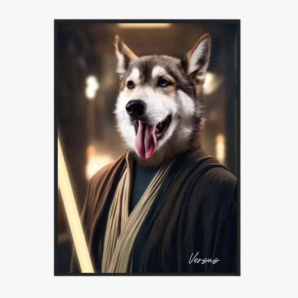 Tableau Animaux Portrait Personnalisé Anakin Skywalker