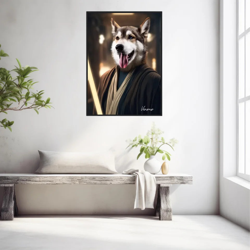 Tableau Animaux Portrait Personnalisé Anakin Skywalker