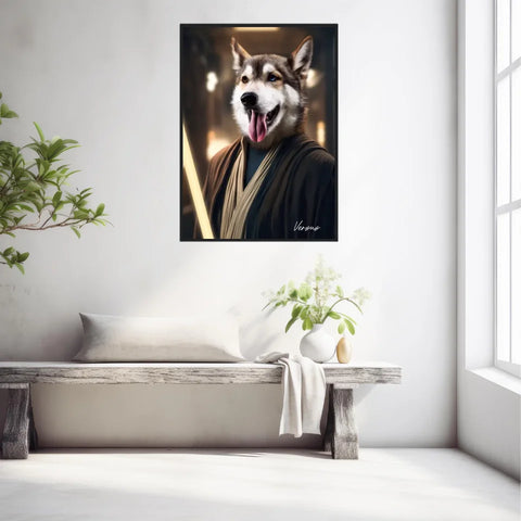 Tableau Animaux Portrait Personnalisé Anakin Skywalker