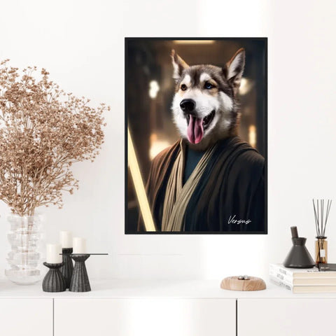 Tableau Animaux Portrait Personnalisé Anakin Skywalker