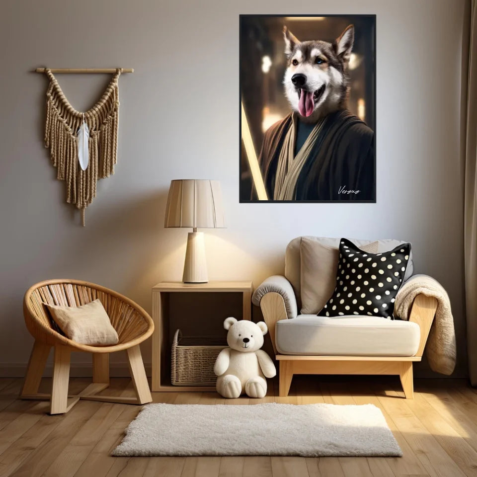 Tableau Animaux Portrait Personnalisé Anakin Skywalker