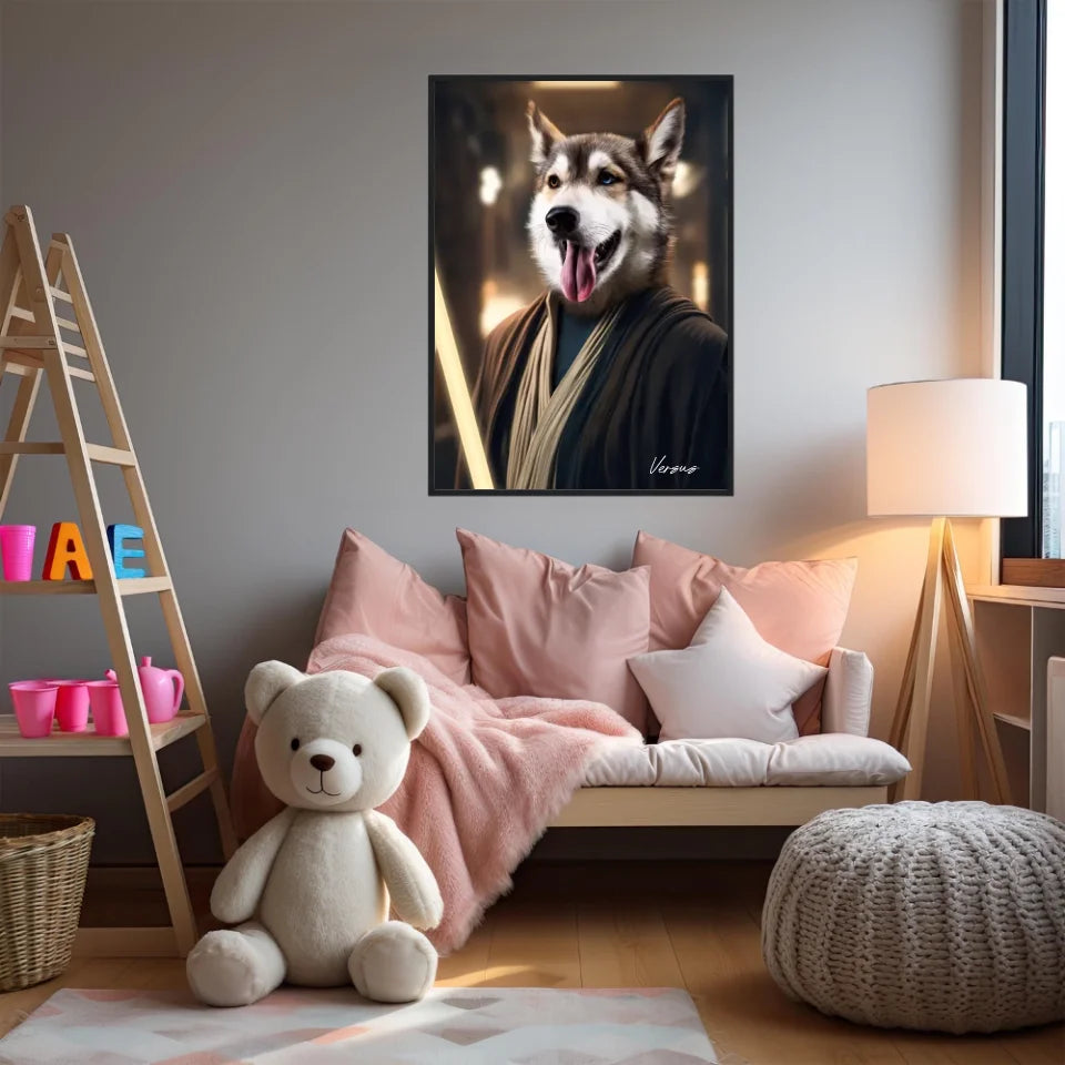 Tableau Animaux Portrait Personnalisé Anakin Skywalker