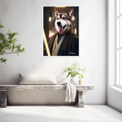 Tableau Animaux Portrait Personnalisé Anakin Skywalker