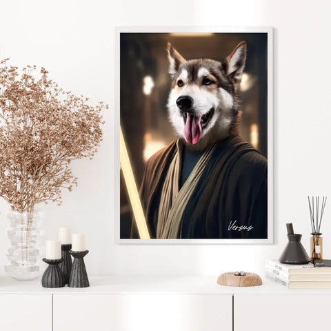 Tableau Animaux Portrait Personnalisé Anakin Skywalker