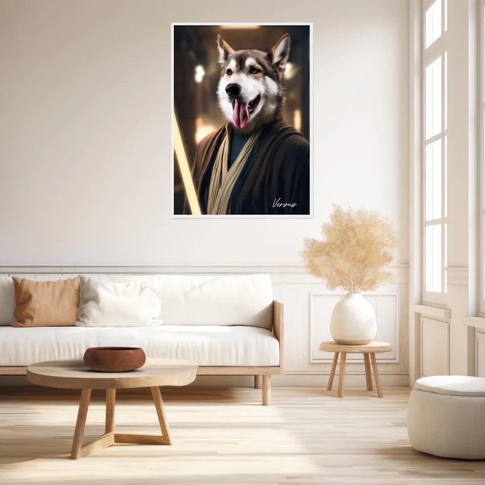 Tableau Animaux Portrait Personnalisé Anakin Skywalker