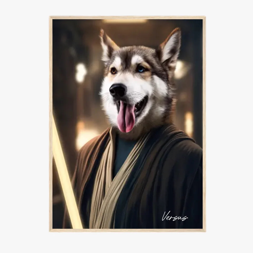 Tableau Animaux Portrait Personnalisé Anakin Skywalker