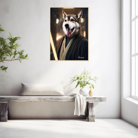 Tableau Animaux Portrait Personnalisé Anakin Skywalker