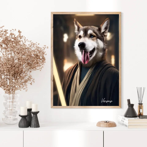 Tableau Animaux Portrait Personnalisé Anakin Skywalker