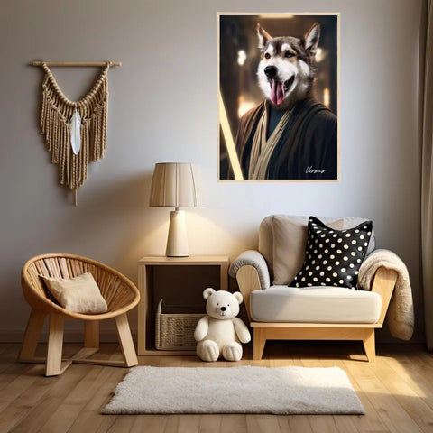 Tableau Animaux Portrait Personnalisé Anakin Skywalker