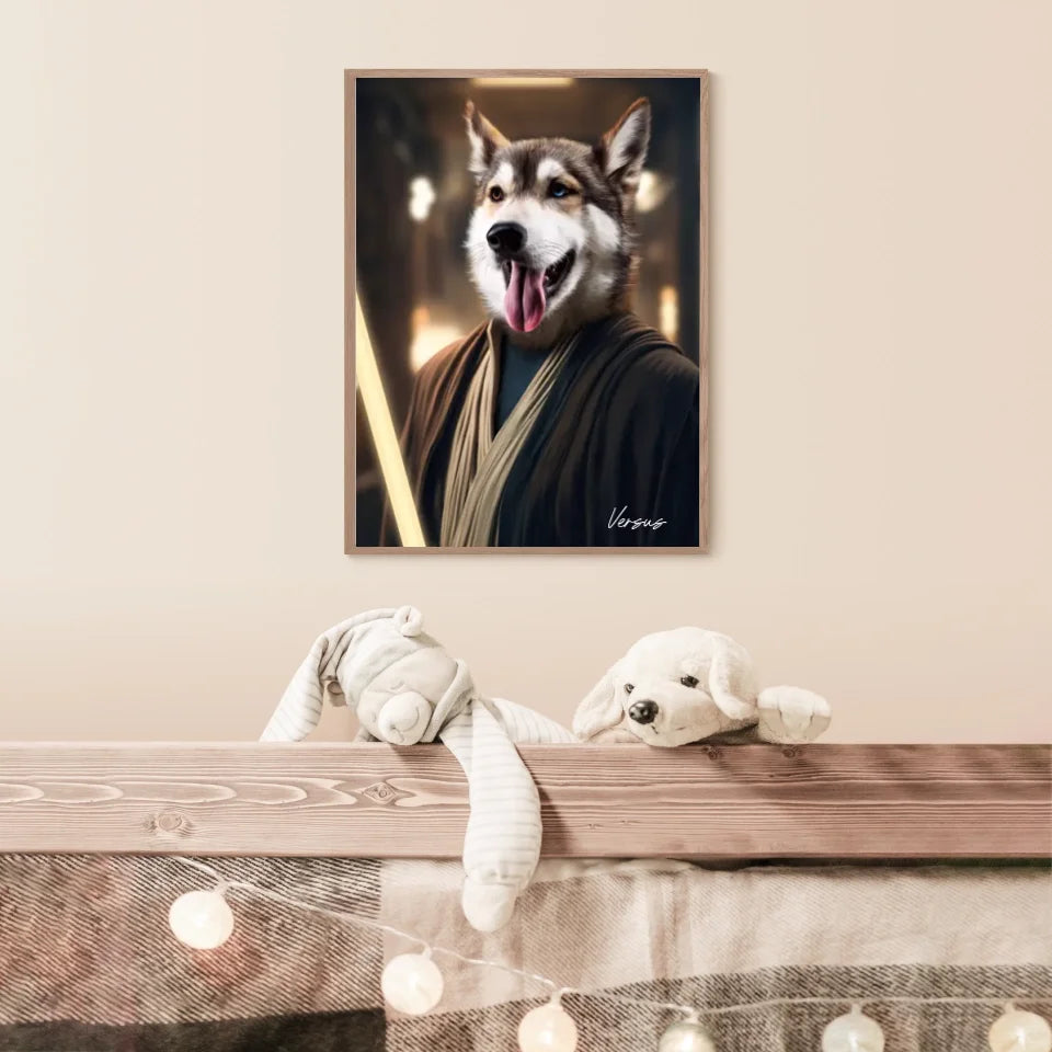 Tableau Animaux Portrait Personnalisé Anakin Skywalker