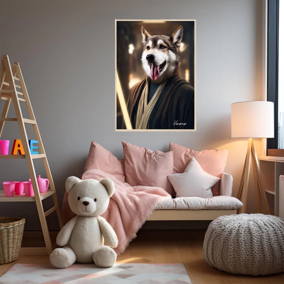 Tableau Animaux Portrait Personnalisé Anakin Skywalker