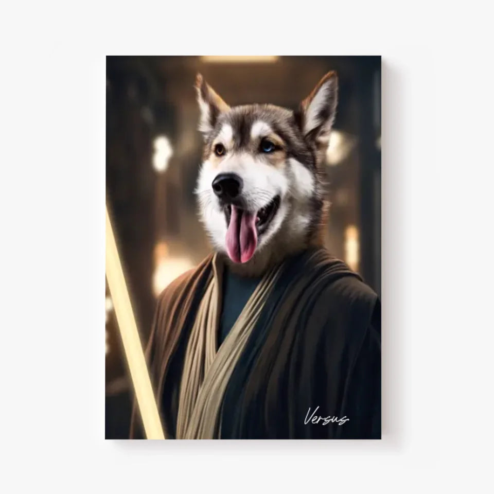 Tableau Animaux Portrait Personnalisé Anakin Skywalker