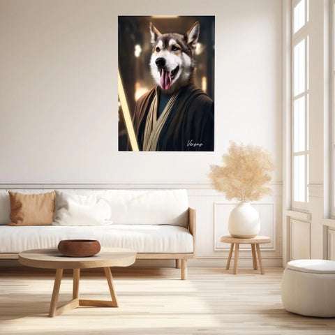 Tableau Animaux Portrait Personnalisé Anakin Skywalker