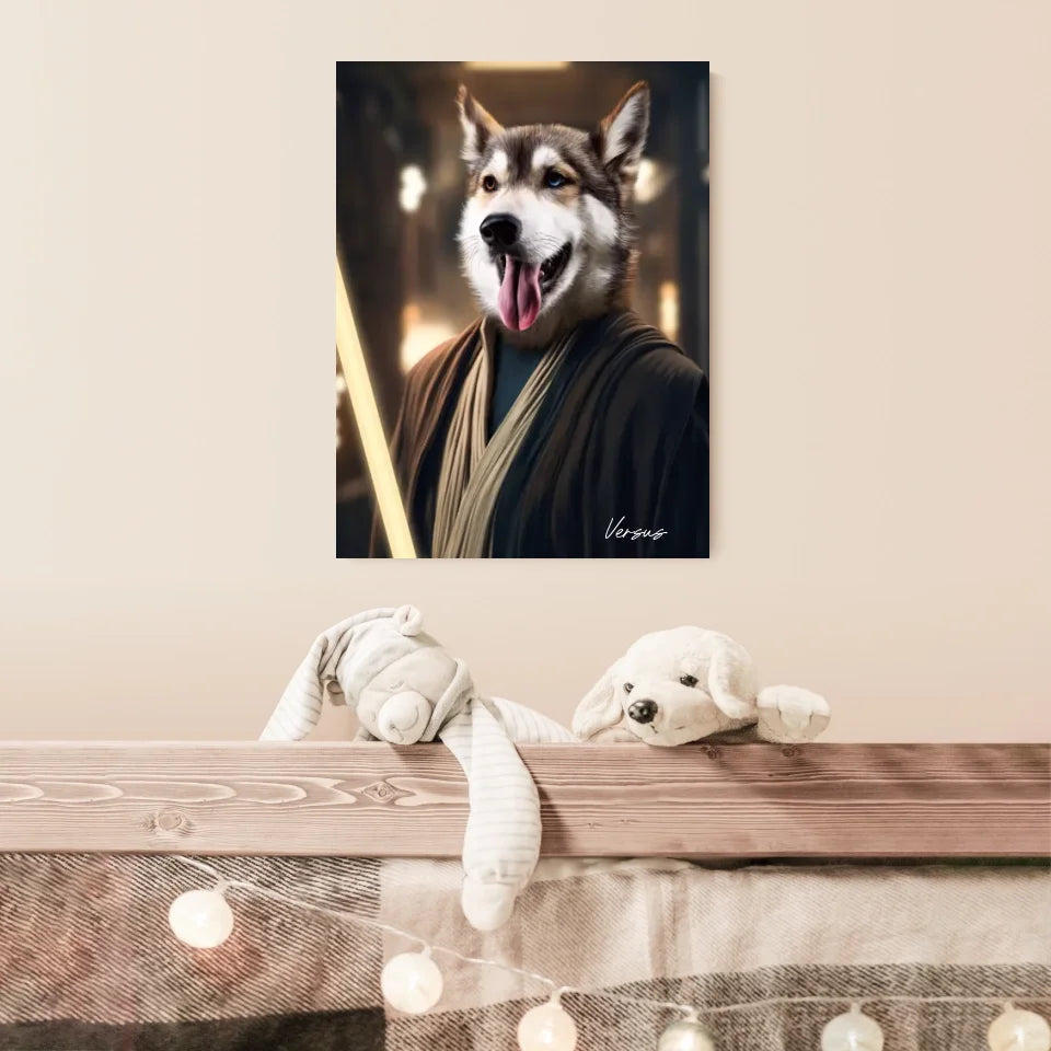 Tableau Animaux Portrait Personnalisé Anakin Skywalker