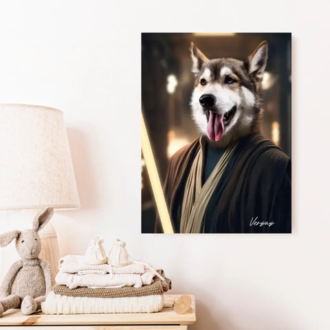 Tableau Animaux Portrait Personnalisé Anakin Skywalker