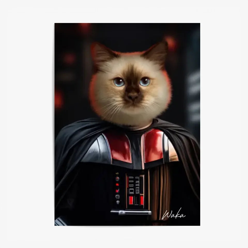 Tableau Animaux Portrait Personnalisé Dart Weider