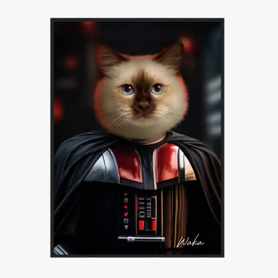 Tableau Animaux Portrait Personnalisé Dart Weider