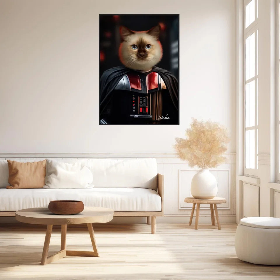 Tableau Animaux Portrait Personnalisé Dart Weider