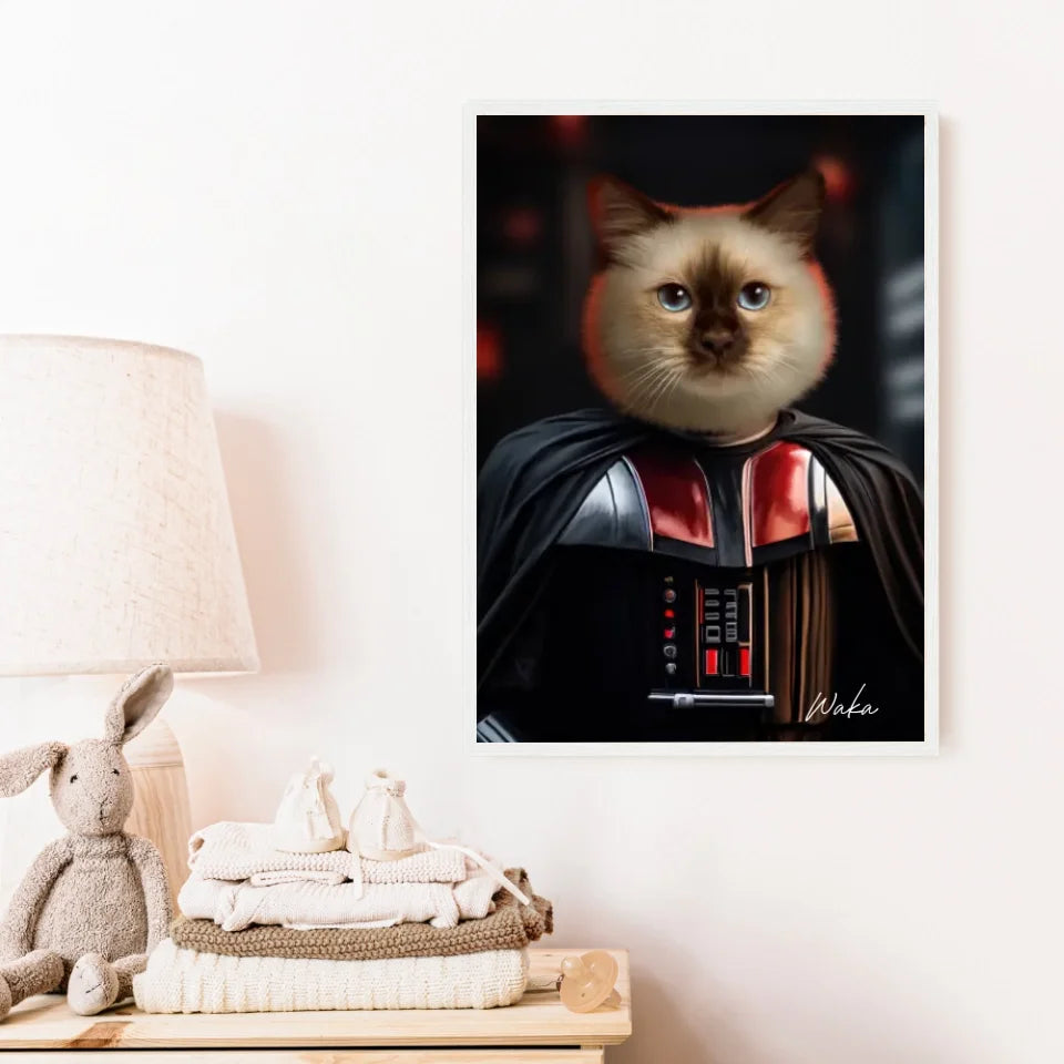 Tableau Animaux Portrait Personnalisé Dart Weider