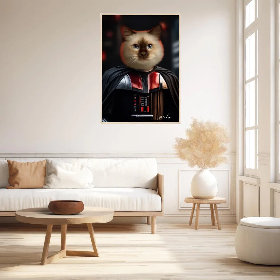 Tableau Animaux Portrait Personnalisé Dart Weider