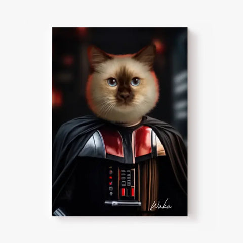 Tableau Animaux Portrait Personnalisé Dart Weider