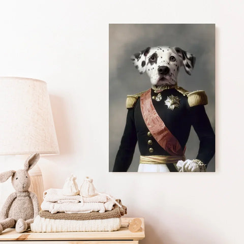 Tableau Animaux Portrait Personnalisé Renaissance Louis Philippe d'Orléans Duc d'Aumale