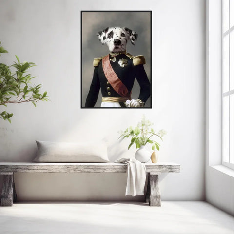Tableau Animaux Portrait Personnalisé Renaissance Louis Philippe d'Orléans Duc d'Aumale
