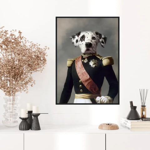 Tableau Animaux Portrait Personnalisé Renaissance Louis Philippe d'Orléans Duc d'Aumale