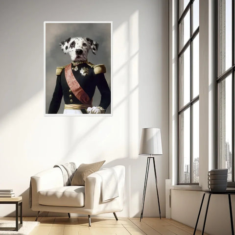 Tableau Animaux Portrait Personnalisé Renaissance Louis Philippe d'Orléans Duc d'Aumale