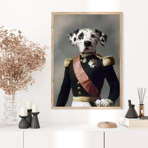 Tableau Animaux Portrait Personnalisé Renaissance Louis Philippe d'Orléans Duc d'Aumale